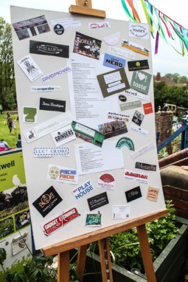 raffle board