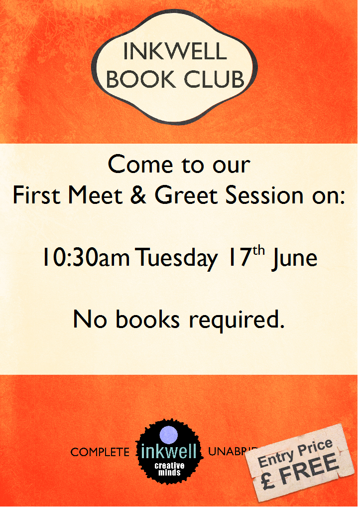 Book Club Leaflet Poster